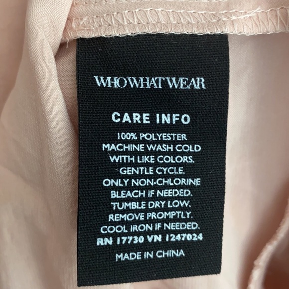 Who What Wear Dusty pink ruffle blouse, Size S - Picture 8 of 8